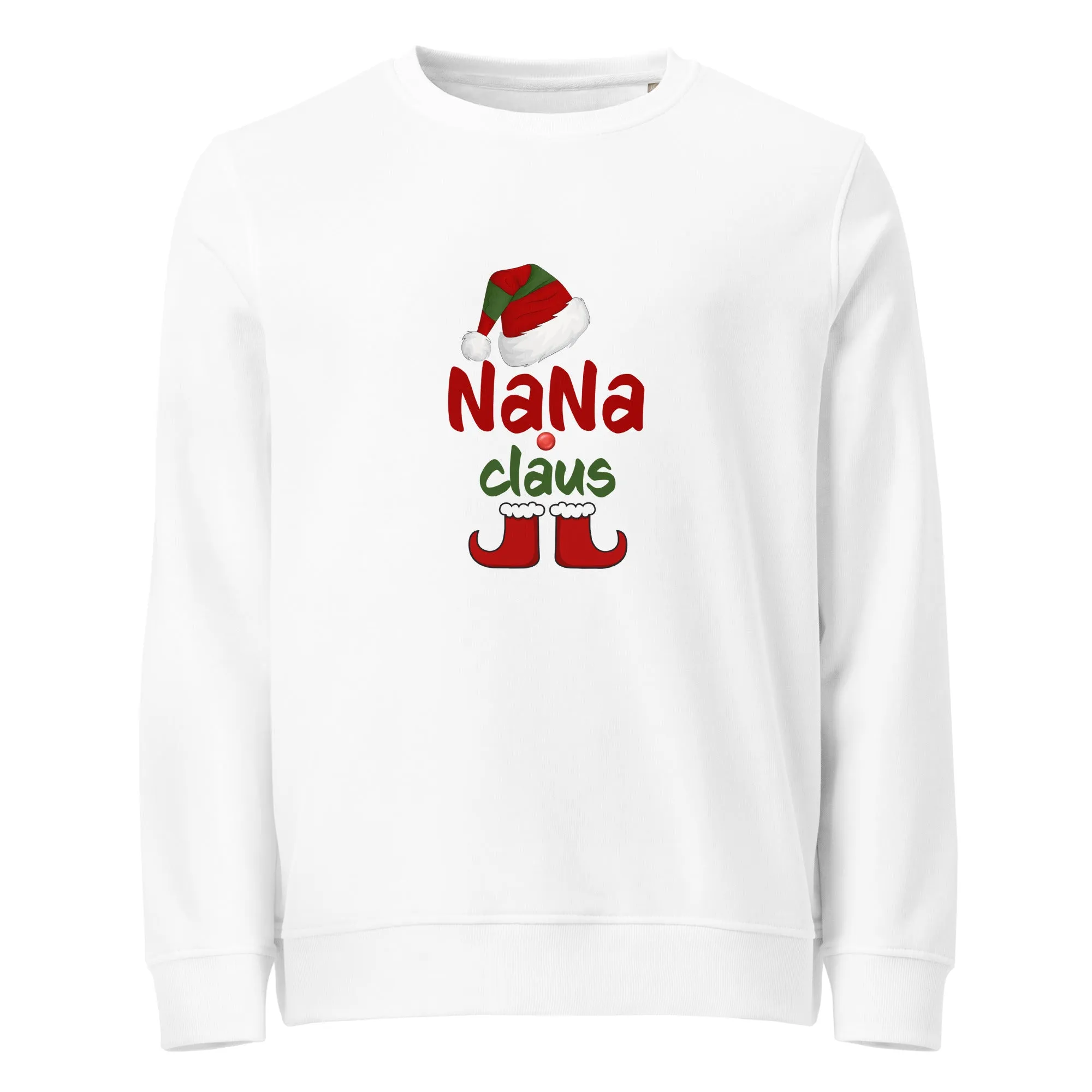 Nana Claus Graphics Men Organic Sweatshirt