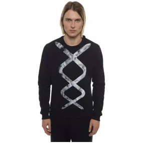 Nicolo Tonetto Black Cotton Men Sweater