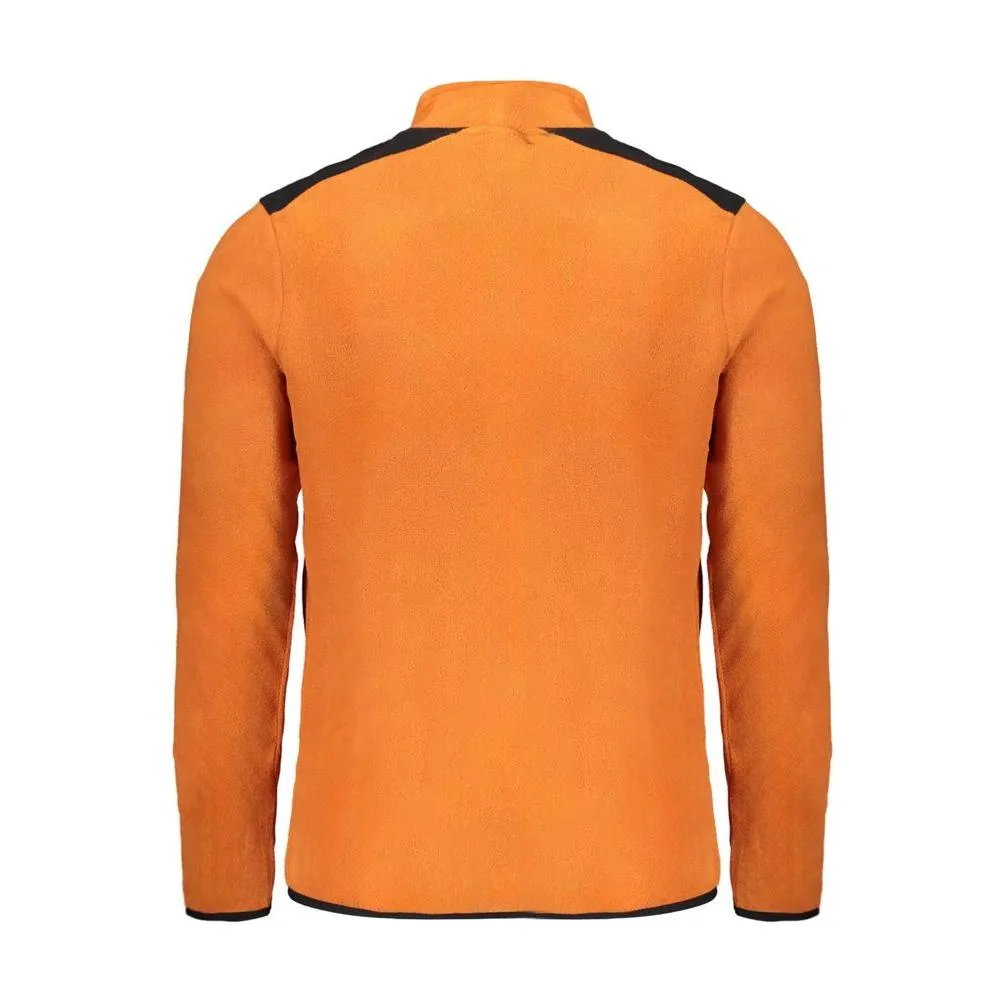 Norway 1963 Orange Polyester Men Sweater