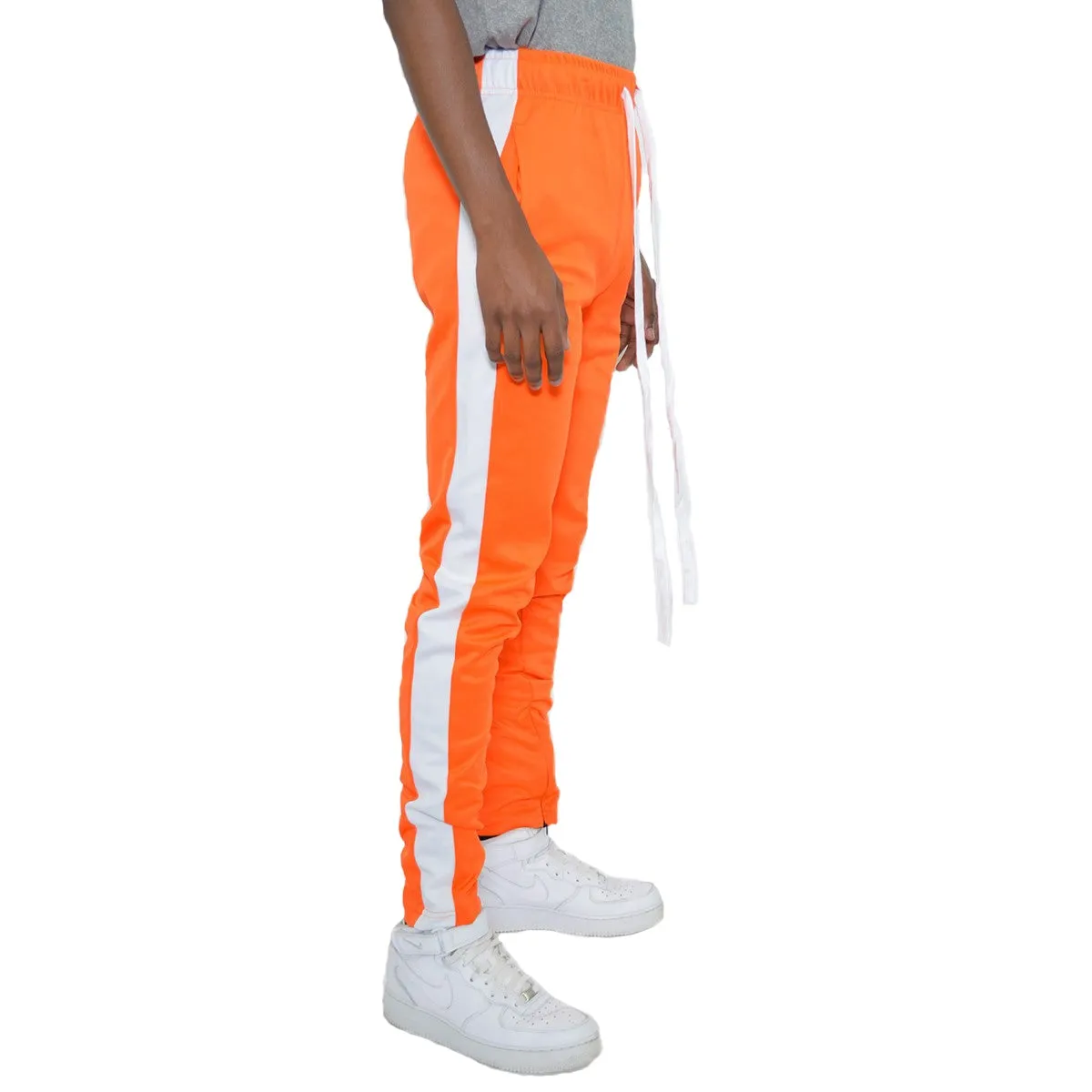 Orange Slim Fit Track Pants