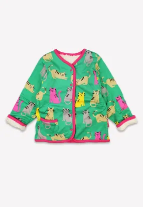 Organic Kitten Print Reversible Jacket