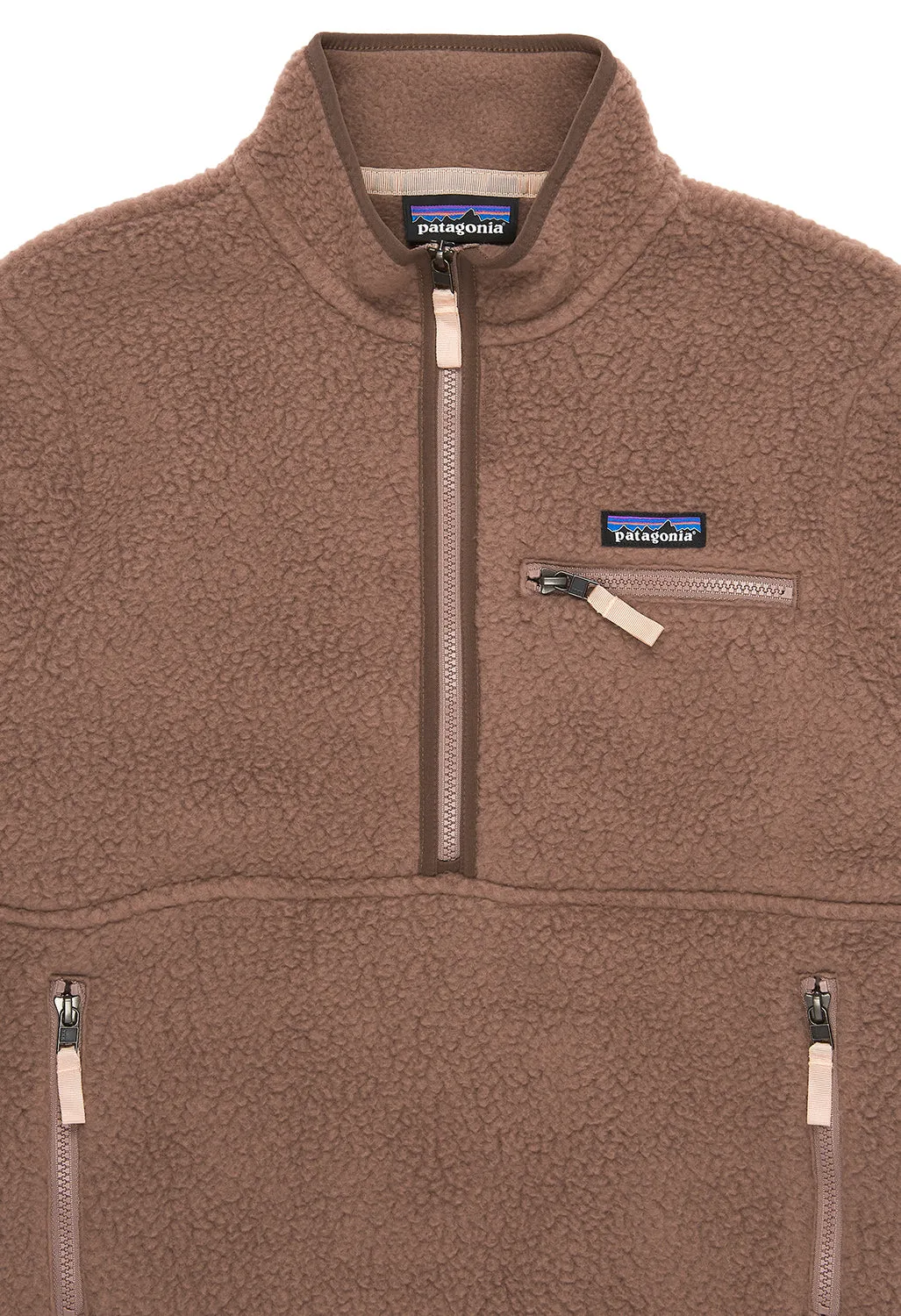 Patagonia Retro Pile Marsupial Women's Fleece Jacket - Dusky Brown