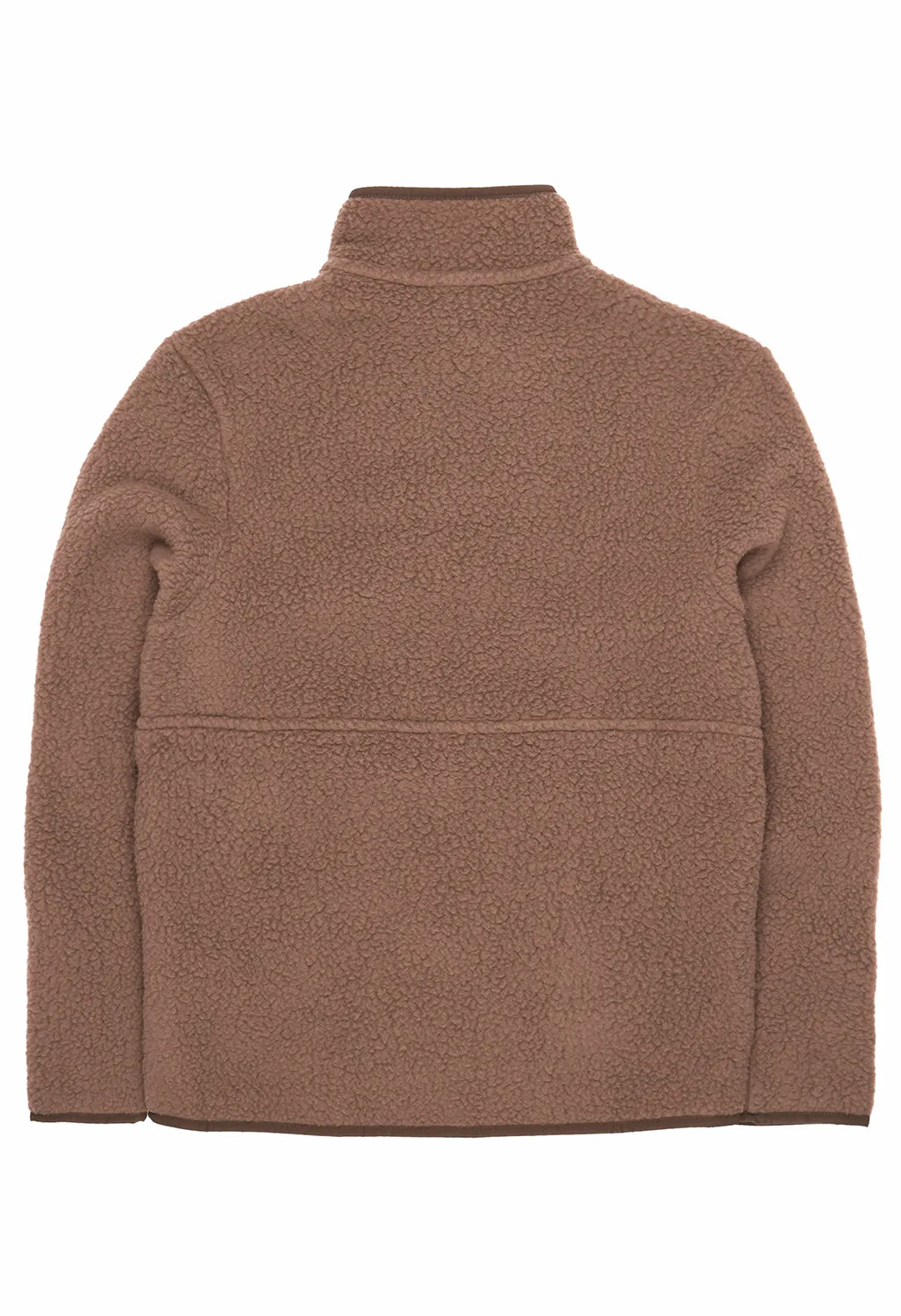 Patagonia Retro Pile Marsupial Women's Fleece Jacket - Dusky Brown