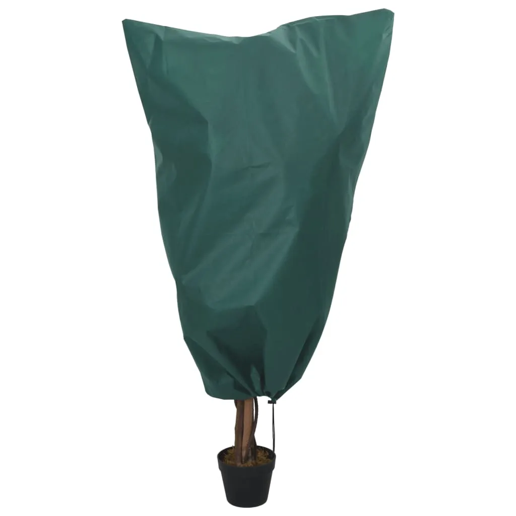 Plant Fleece Covers with Drawstring 8 pcs 70 g/m² 0.8x1 m