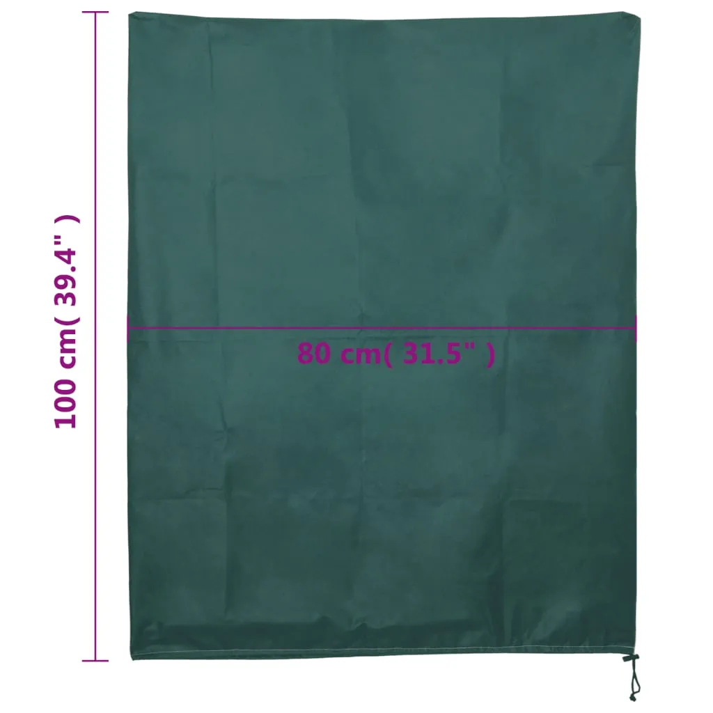 Plant Fleece Covers with Drawstring 8 pcs 70 g/m² 0.8x1 m