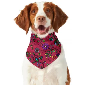 Prairie Paintbrush Passion Berry Pet's Scarf