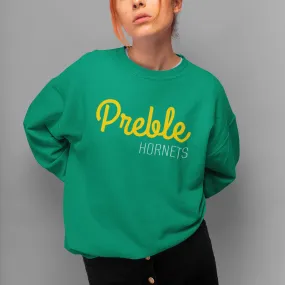 Preble Hornets Modern Crewneck Sweatshirt- Unisex Sizing