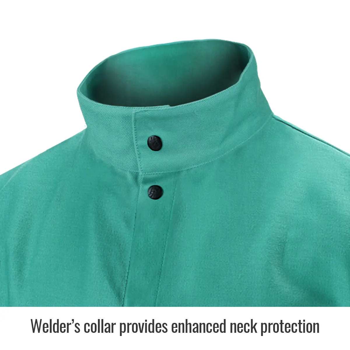 Revco F9-36C 36", 9 oz. Green TruGuard™ 200 FR Cotton Welding Jacket (1 Jacket)