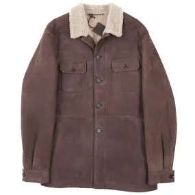 Rifugio Shearling Leather Shirt-Jacket