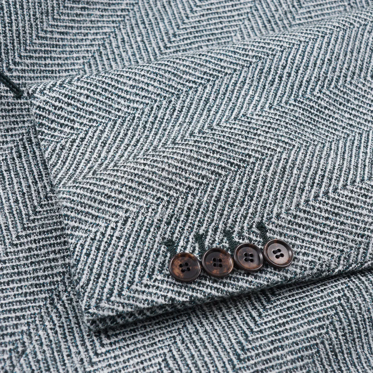 Sartorio Herringbone Wool Sport Coat