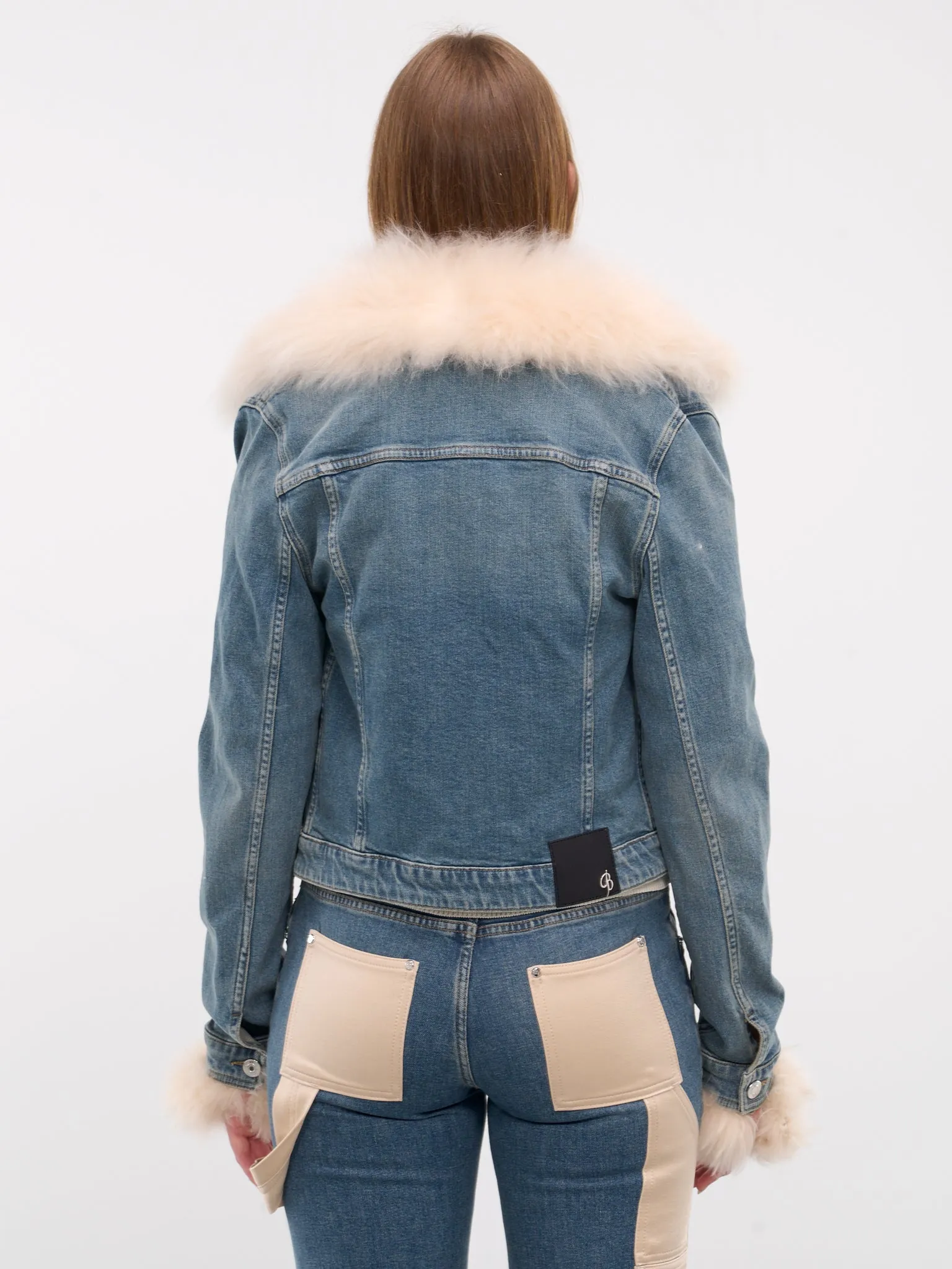 Shearling Denim Jacket (A42-2B086A-D0947-MOONLIGHT-BLU)