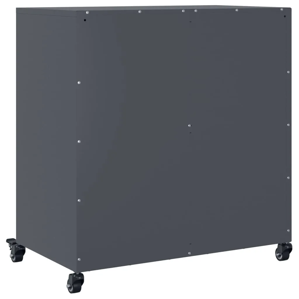 Sideboard Anthracite 68.5x39x72 cm Cold-rolled Steel