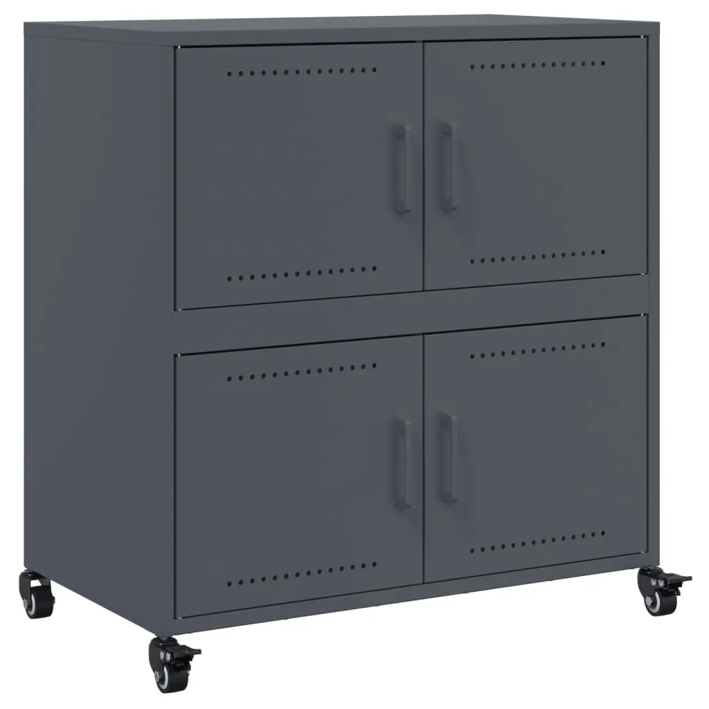 Sideboard Anthracite 68.5x39x72 cm Cold-rolled Steel