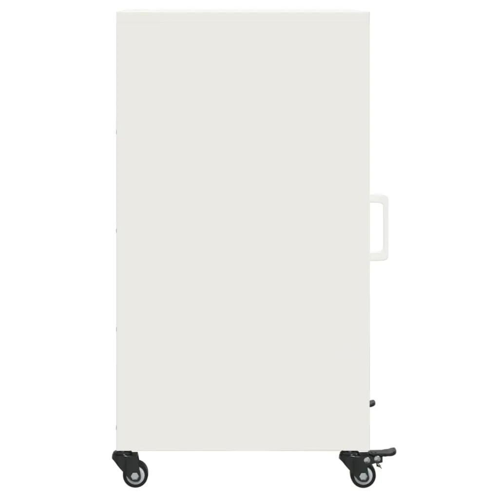 Sideboard White 36x39x72 cm Cold-rolled Steel