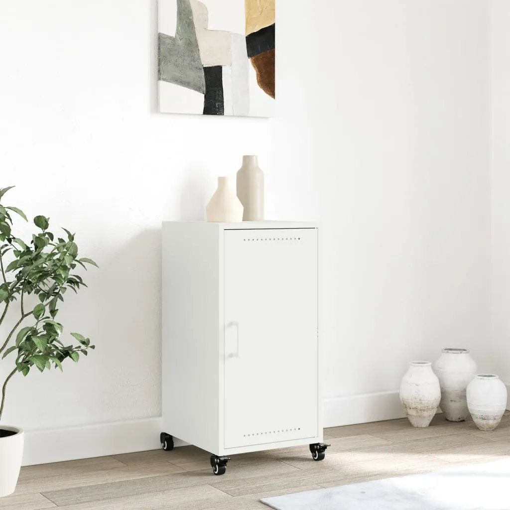 Sideboard White 36x39x72 cm Cold-rolled Steel