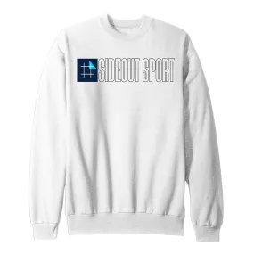 Sideout Classic White Crewneck Sweatshirt