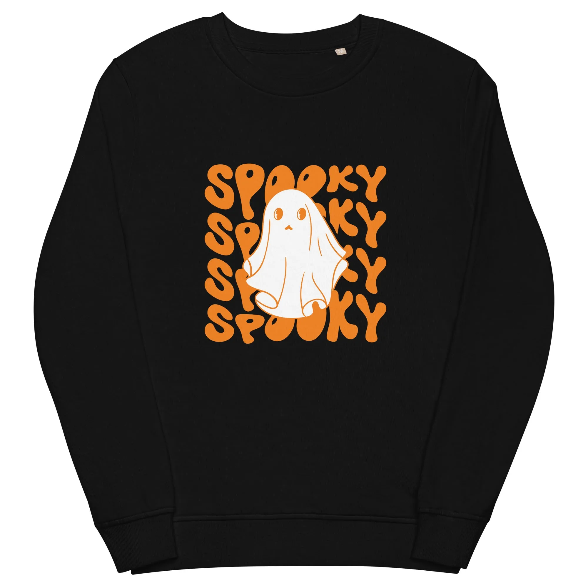 Spooky Halloween Graphic Men Organic Sweatshirt