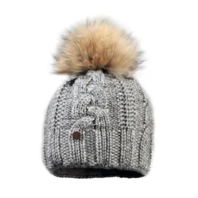 Starling "Filippa" Pom Beanie - Silver