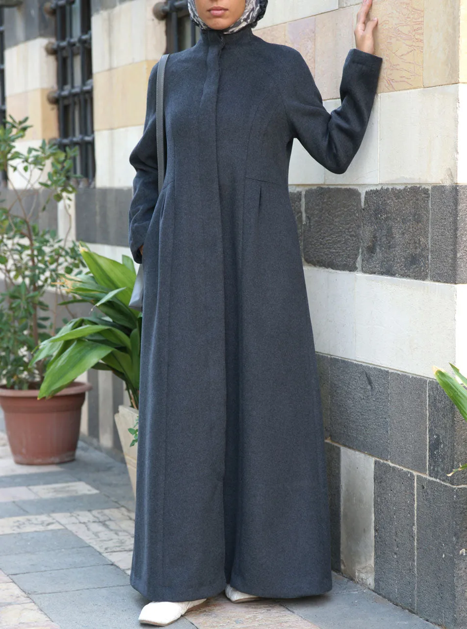 Structured Maxi Wool Coat