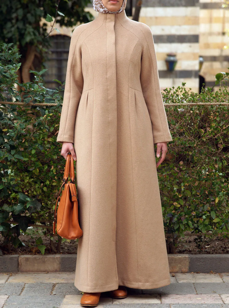 Structured Maxi Wool Coat