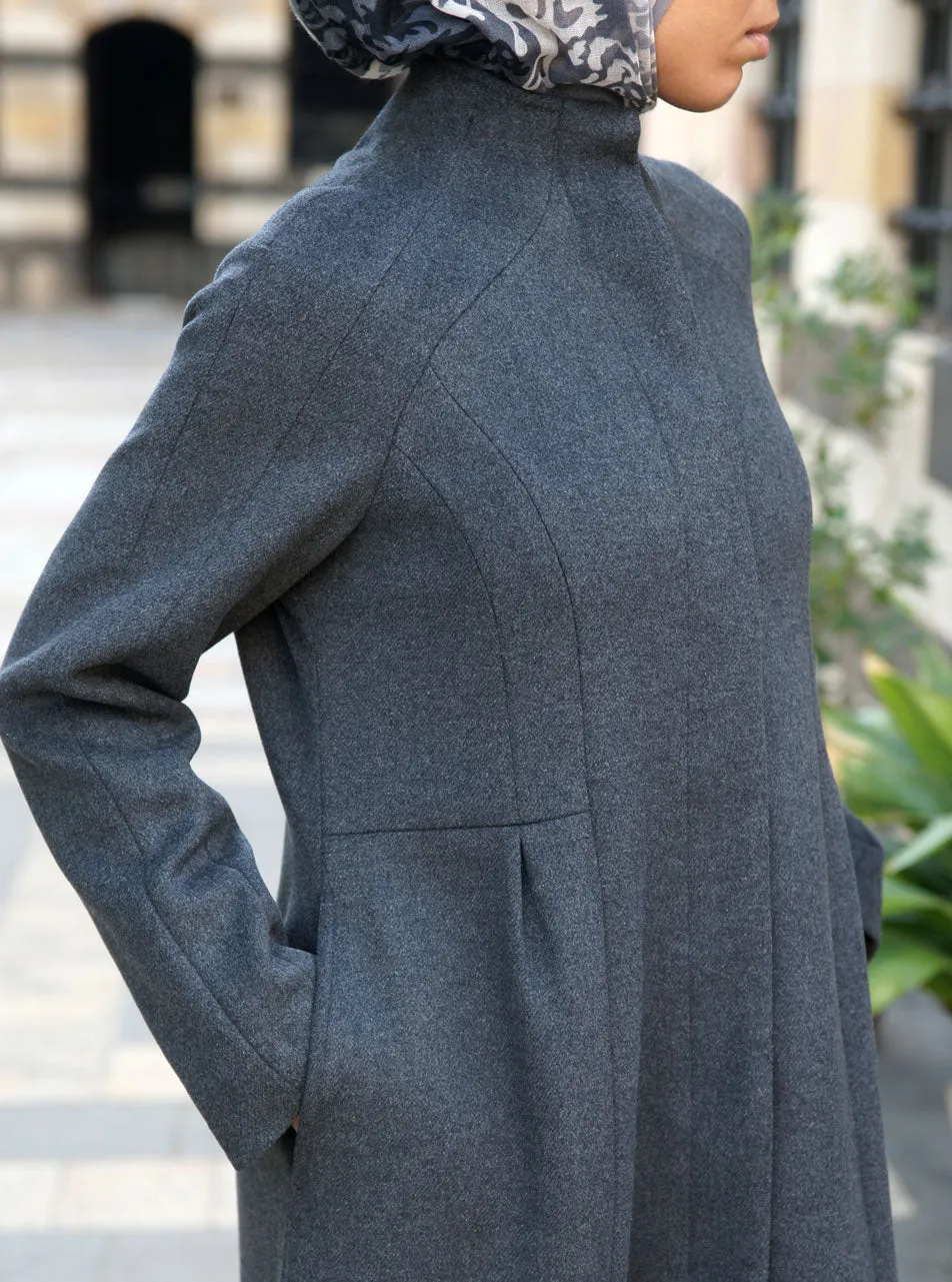 Structured Maxi Wool Coat