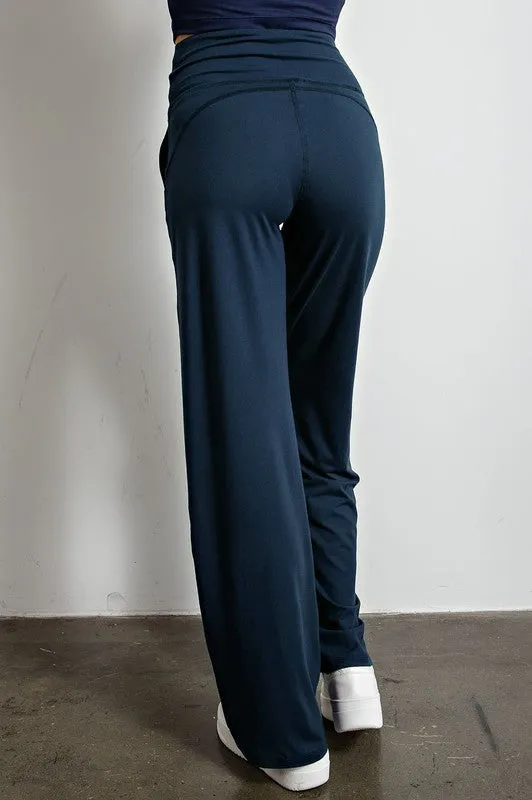 TEEK - Pocketed Butter Straight Leg Pants