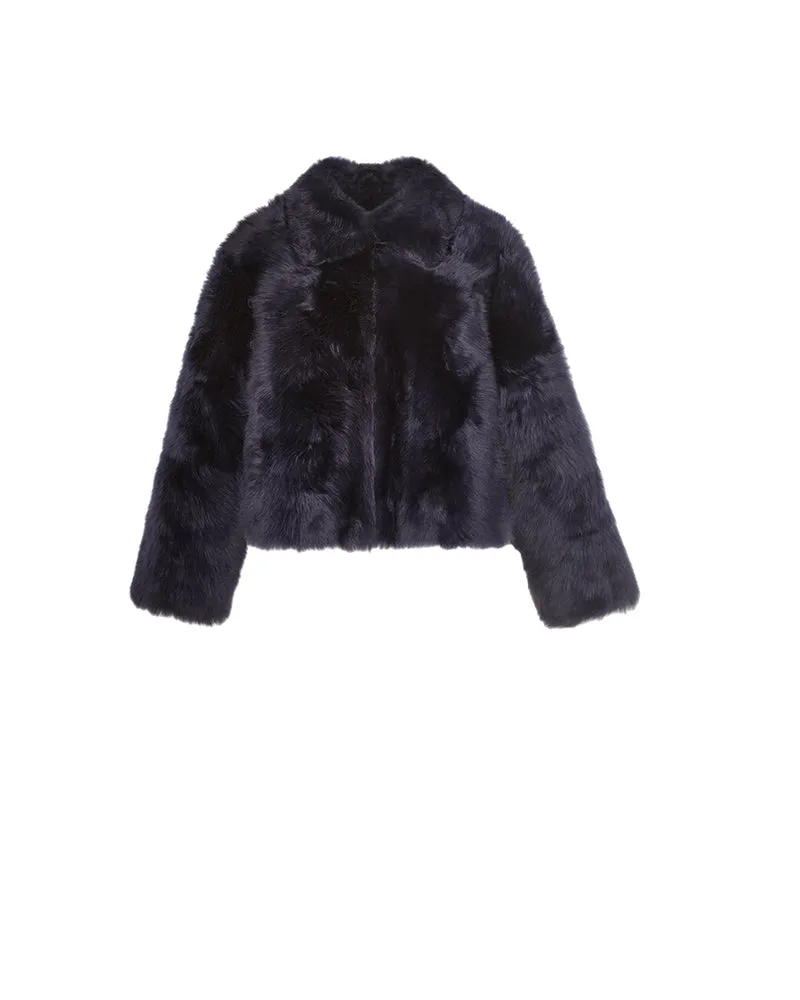 The Makenna Cashmere Shearling Jacket