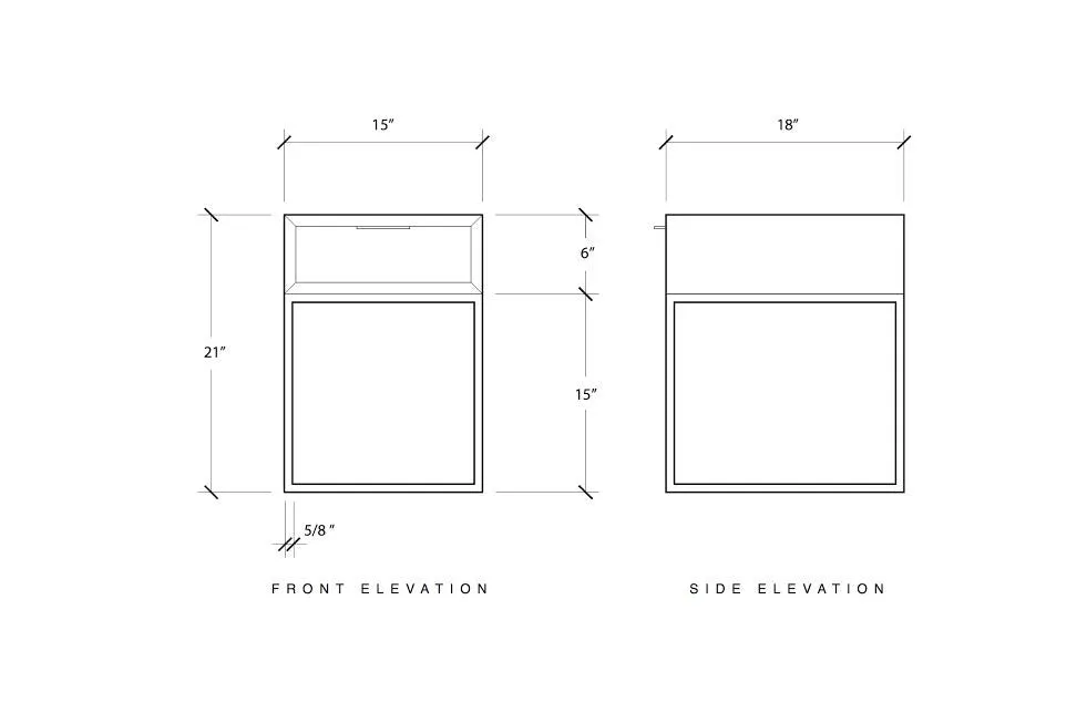 The Marina Side Table