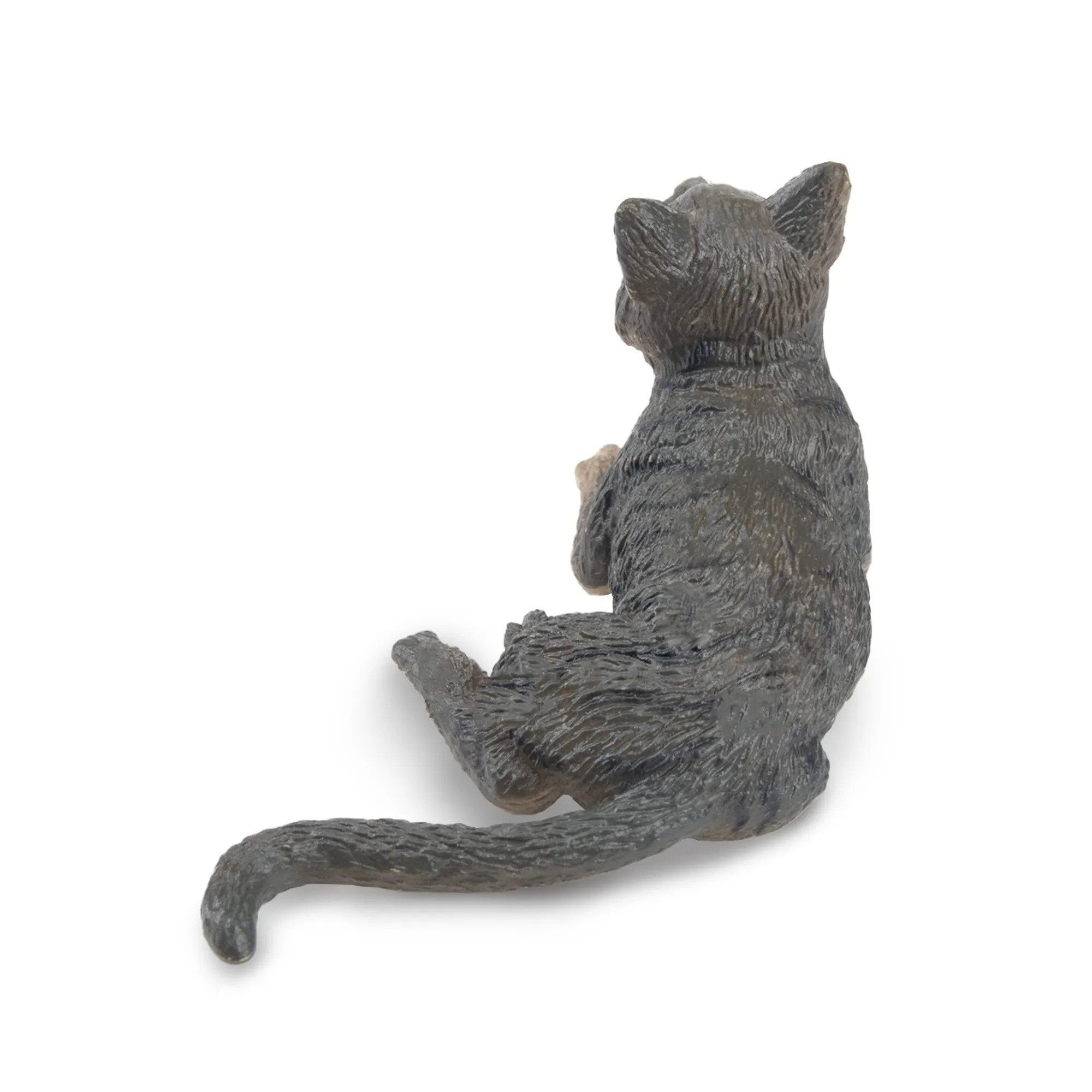 Toymany Brown American Wirehair Cat Figurine Toy