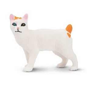 Toymany Mini Strolling Japanese Bobtail Cat Figurine Toy