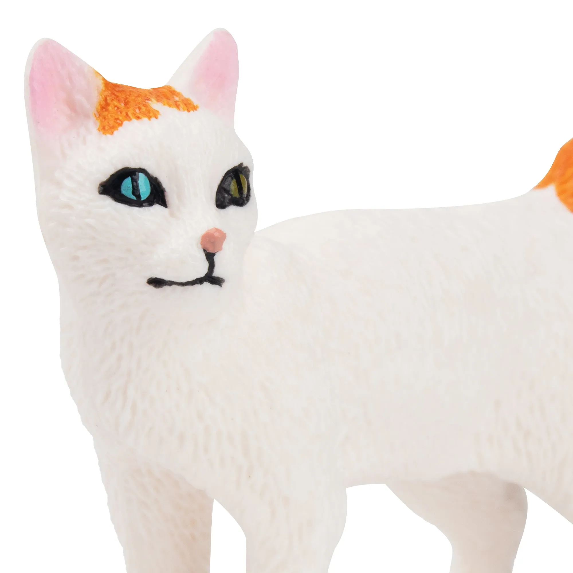 Toymany Mini Strolling Japanese Bobtail Cat Figurine Toy