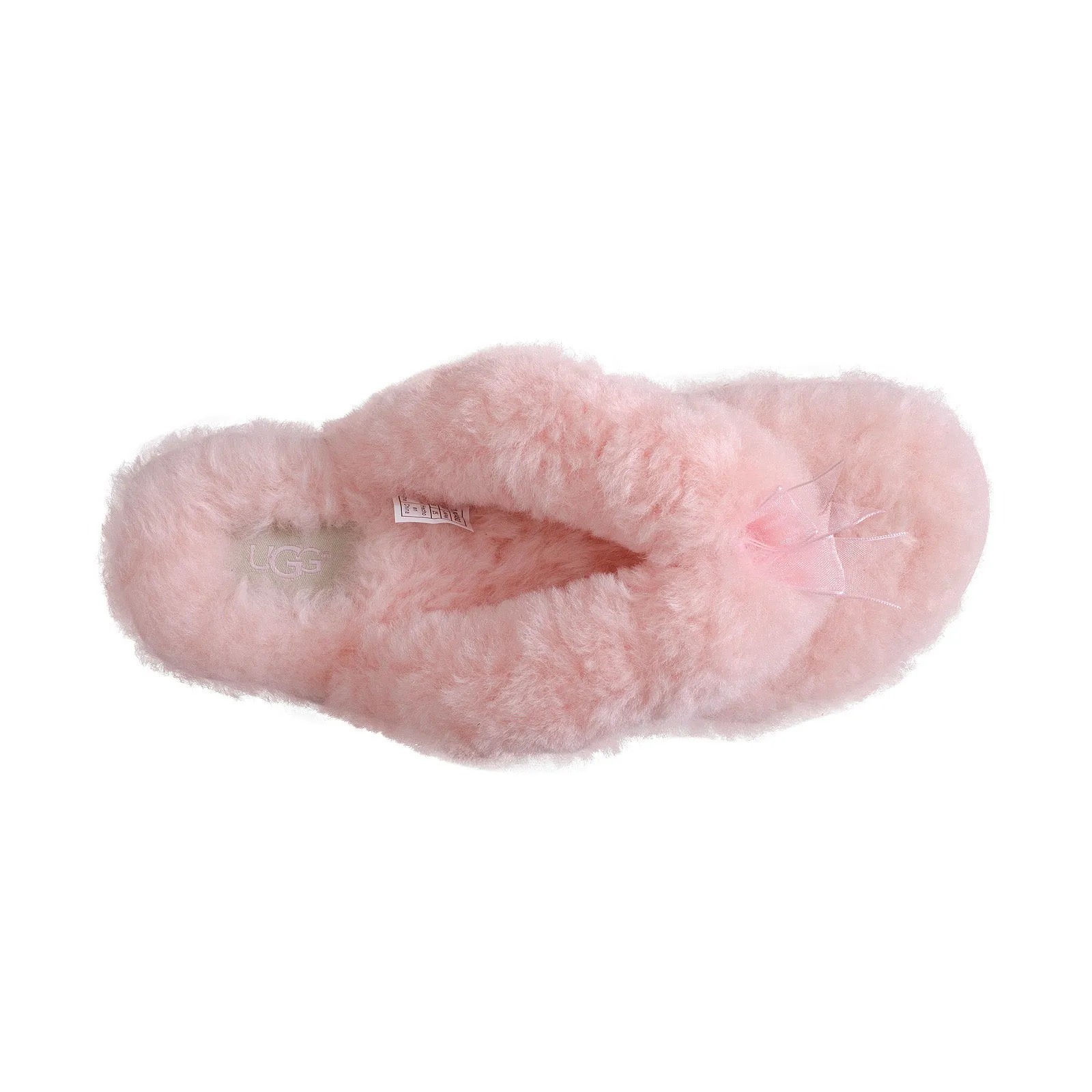 UGG Fluff Flip Flop II Baby Pink Slippers - Women's