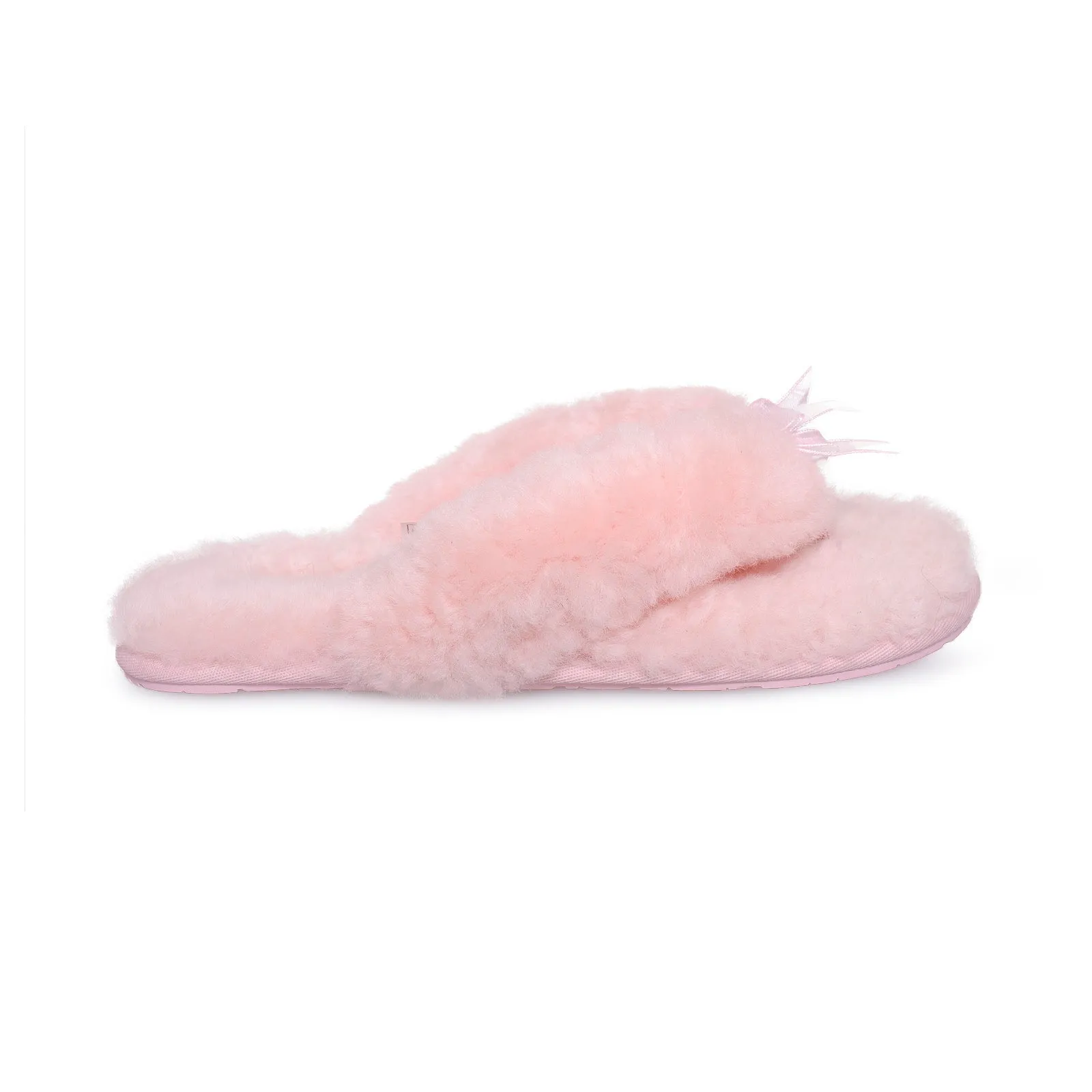 UGG Fluff Flip Flop II Baby Pink Slippers - Women's