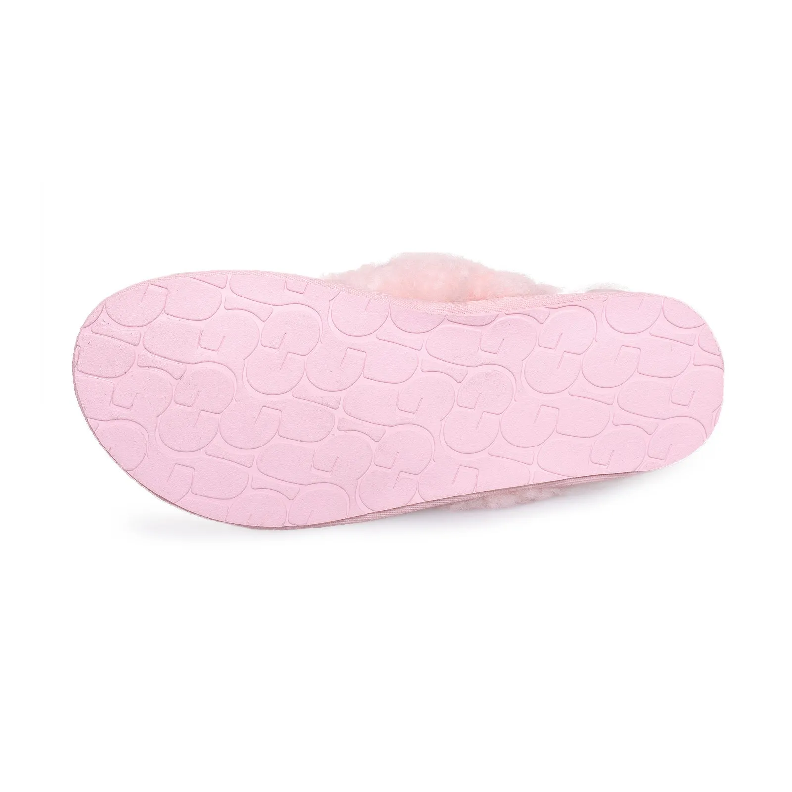 UGG Fluff Flip Flop II Baby Pink Slippers - Women's