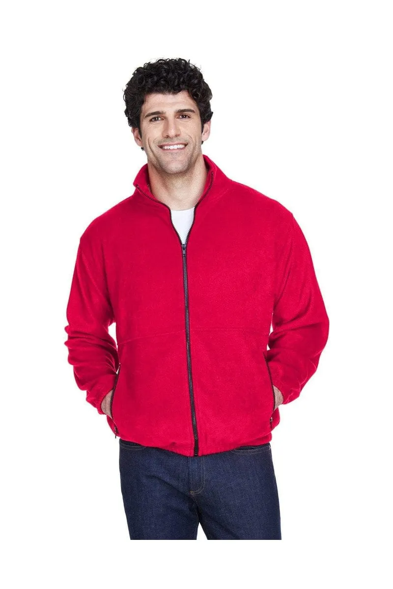 UltraClub 8485: Men's Iceberg Fleece Full-Zip Jacket