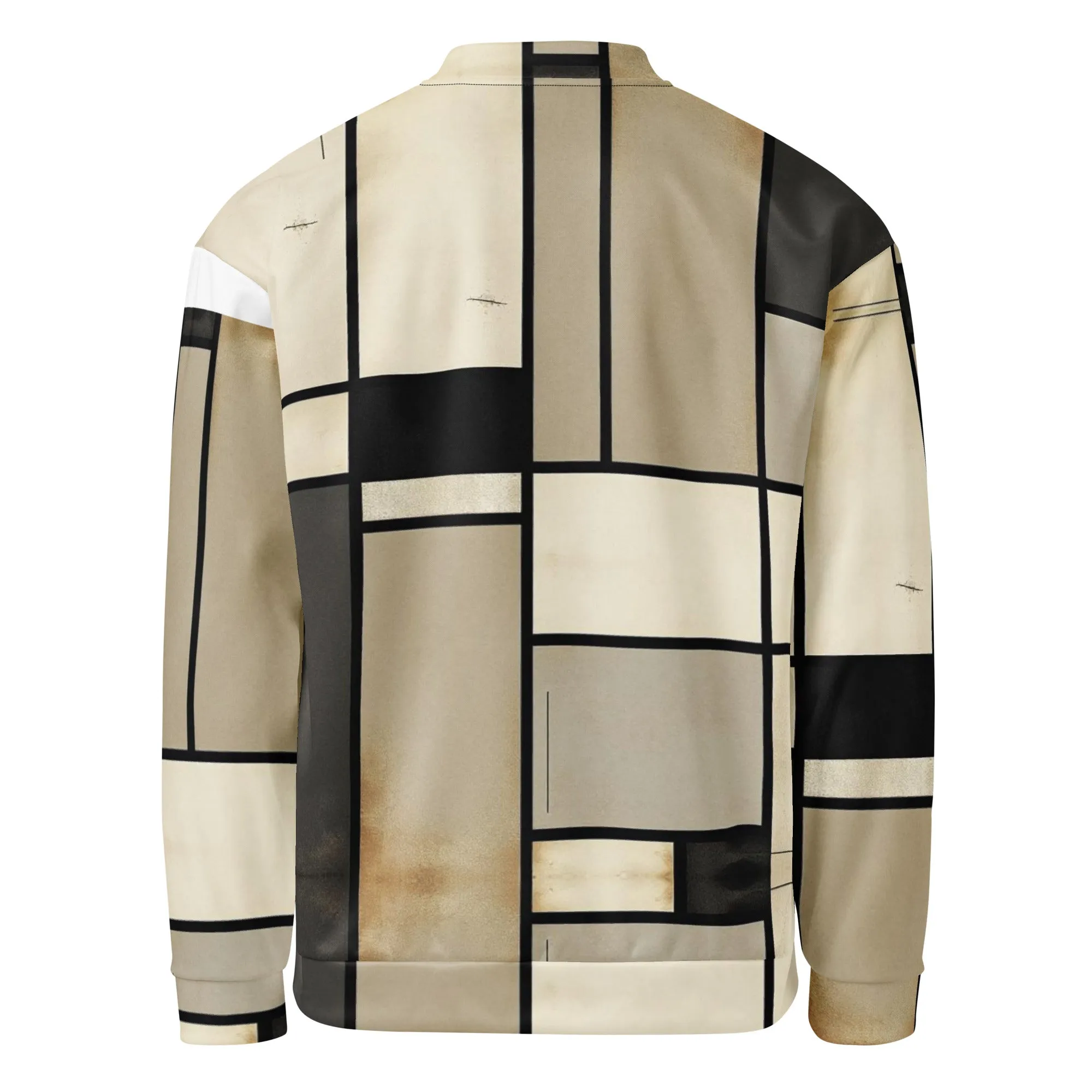 Unisex Vintage Bomber Jacket - Piet Mondrian