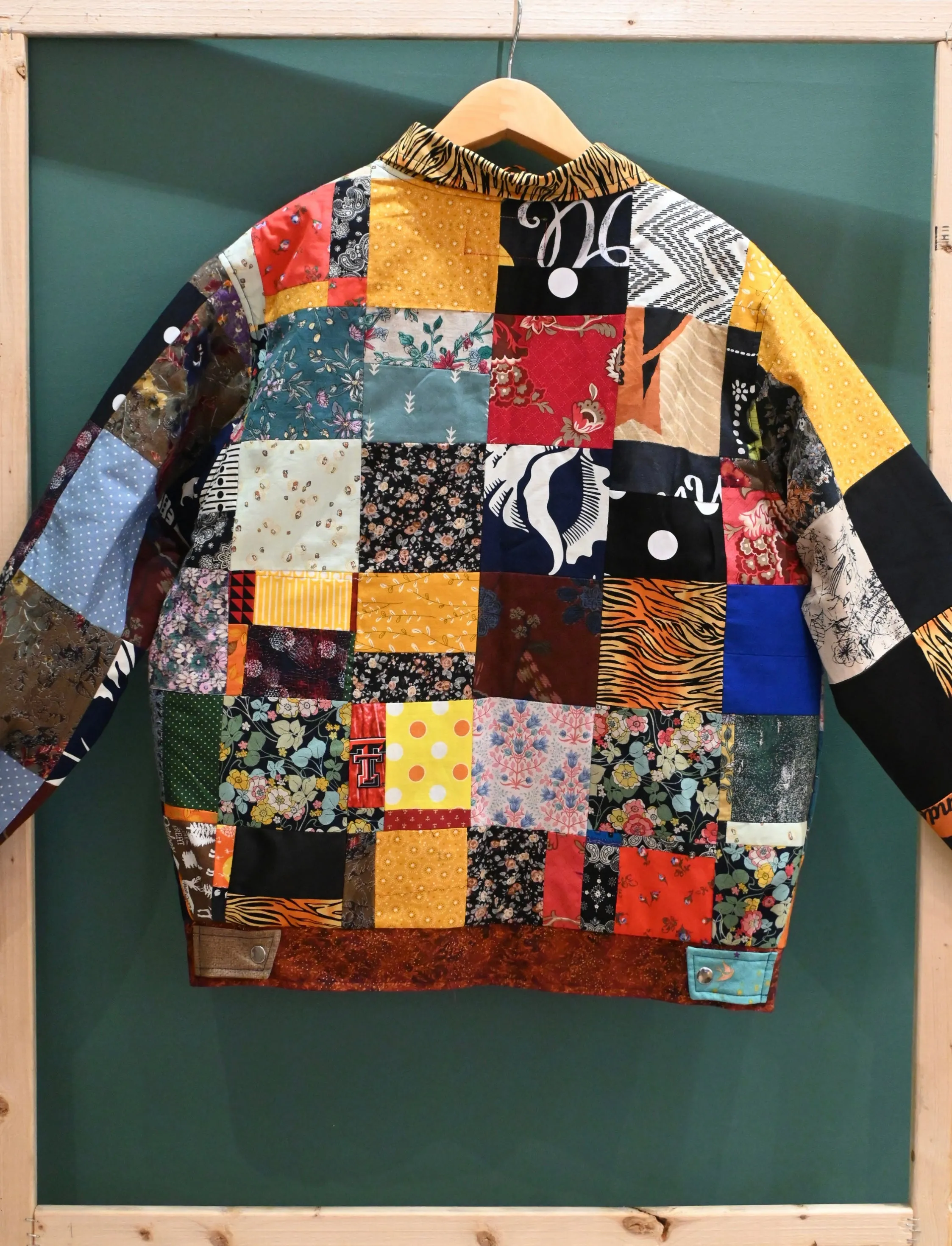 Upcycled Cotton Patchwork Outerwear