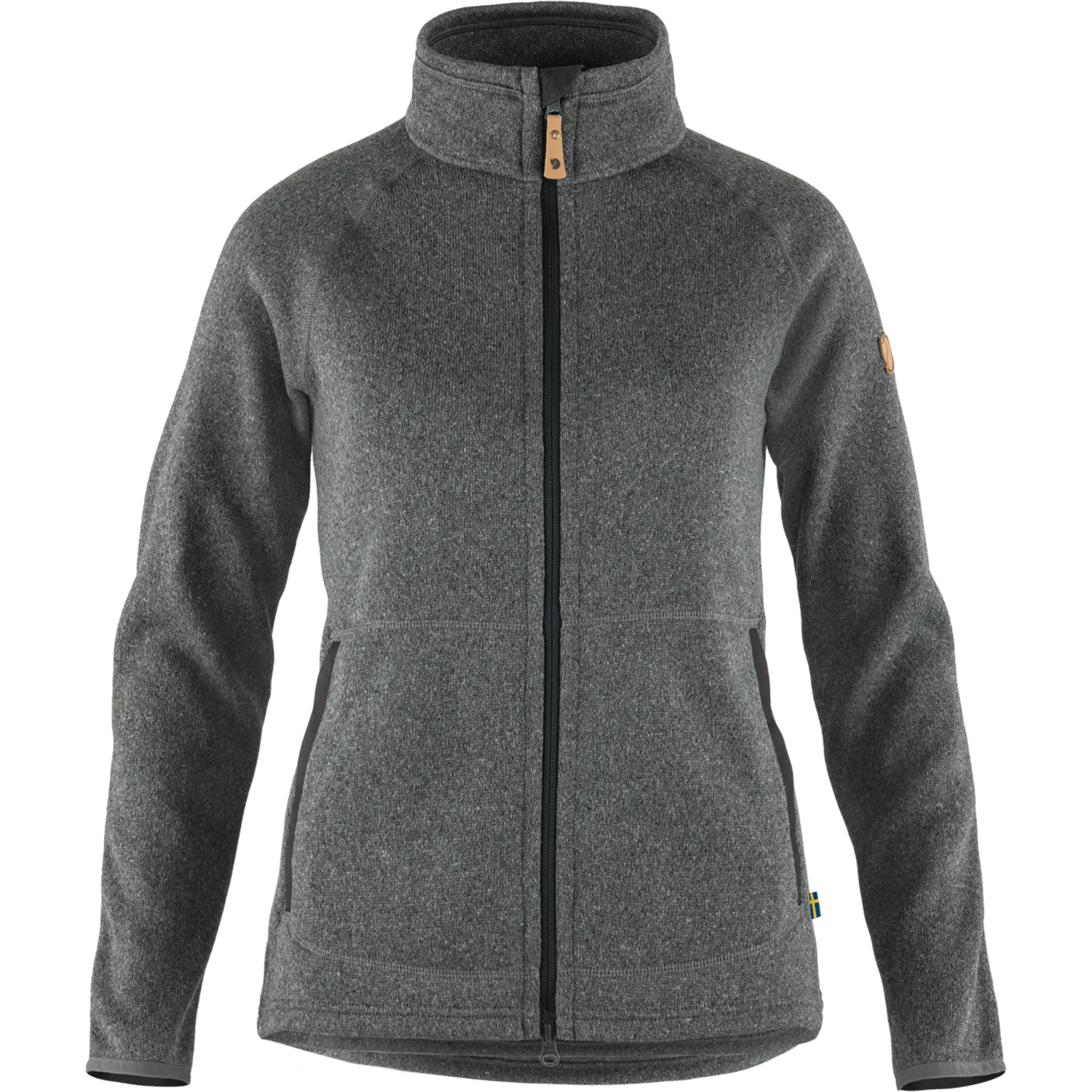 Övik Fleece Zip Sweater W