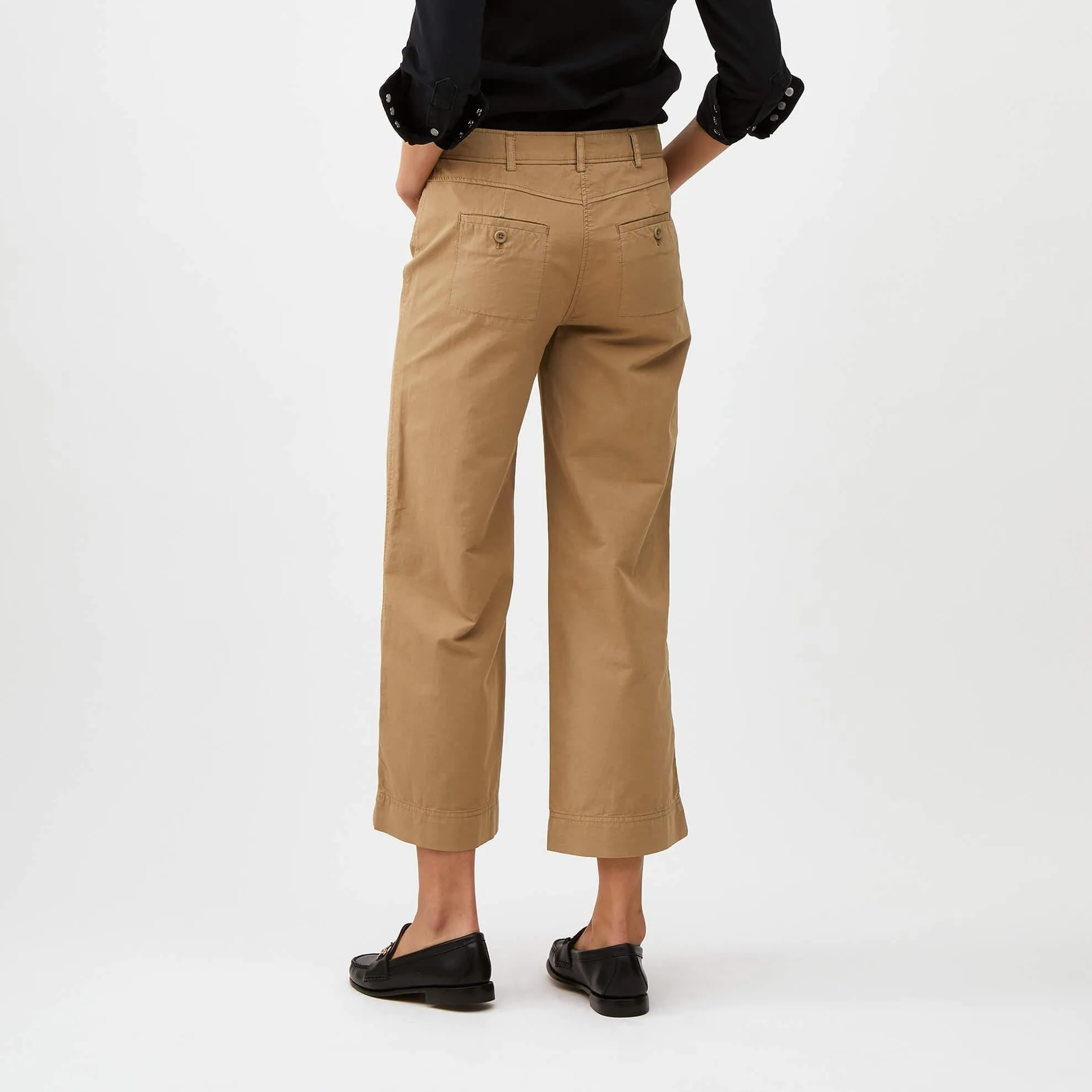 Wide-Leg Crop Pant