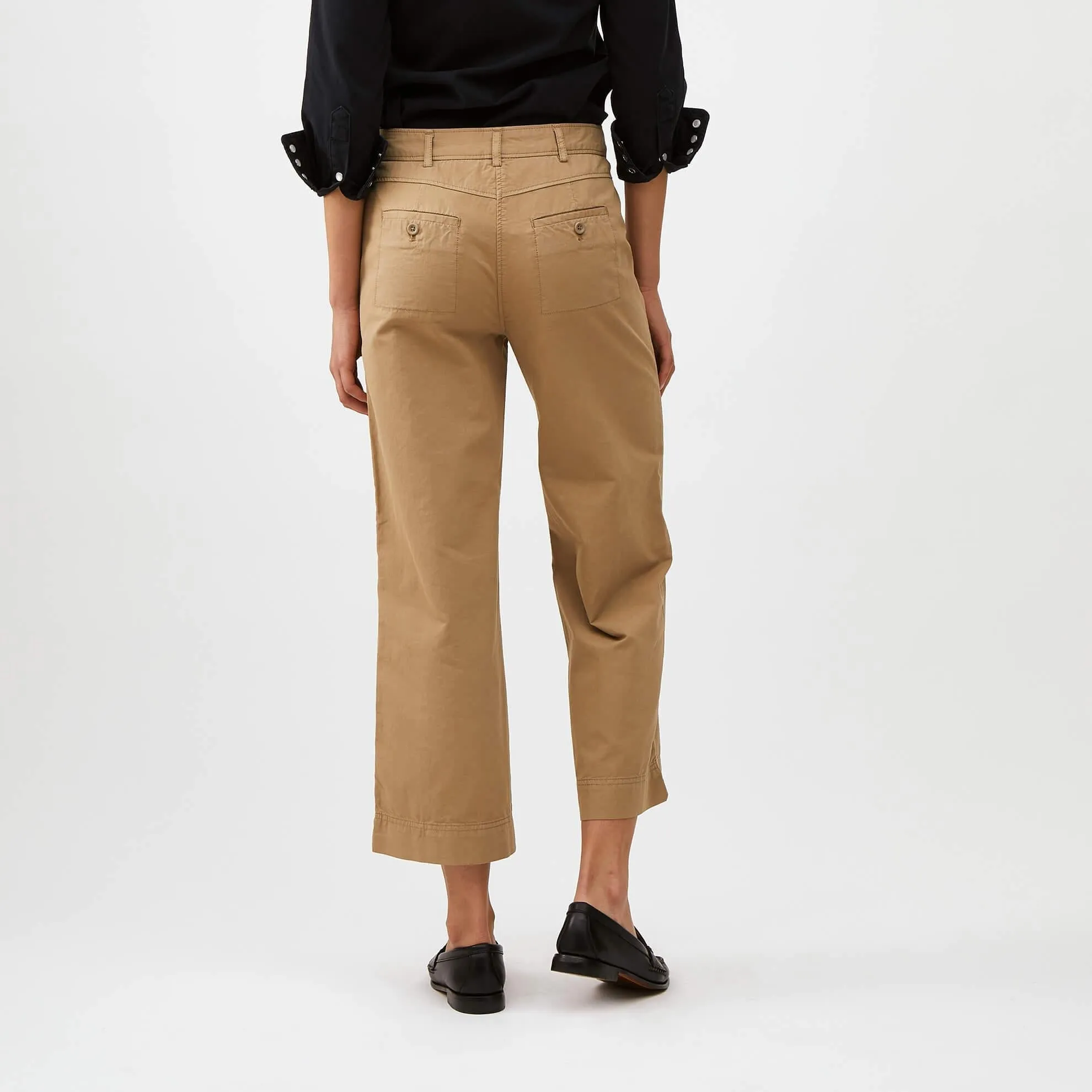 Wide-Leg Crop Pant