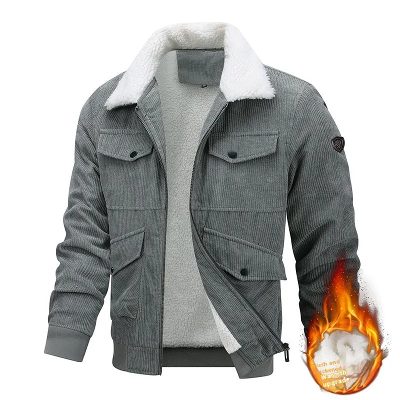 Winter Lapel Fleece Jacket