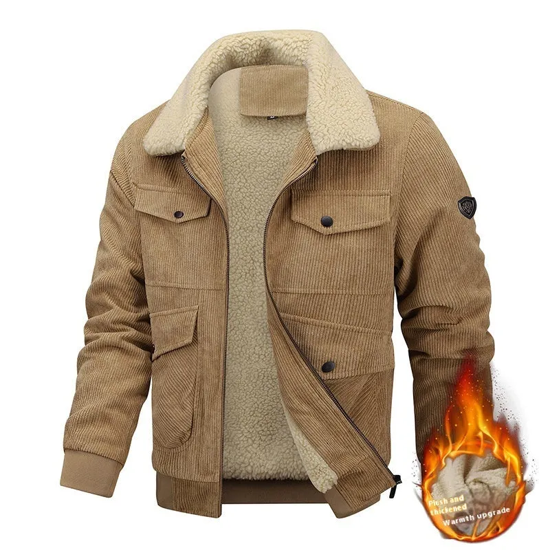 Winter Lapel Fleece Jacket