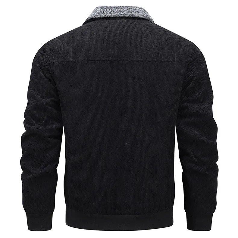 Winter Lapel Fleece Jacket