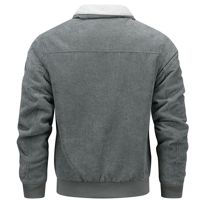 Winter Lapel Fleece Jacket