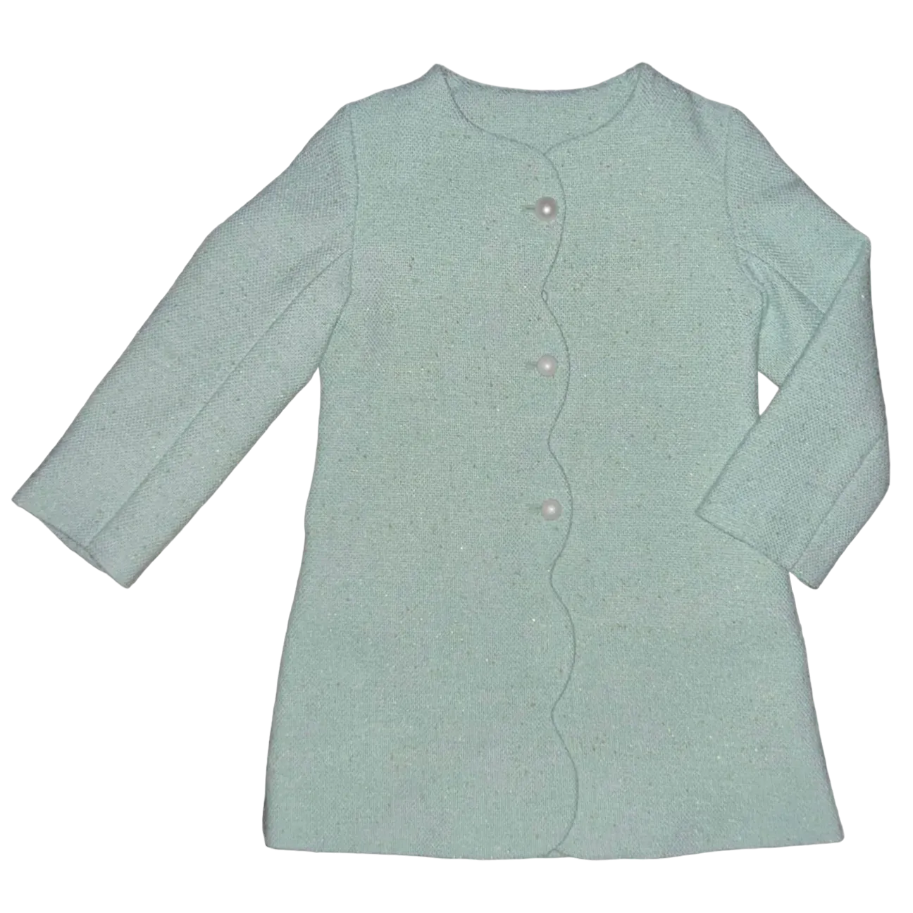 Women's Charleston Carriage Coat- Beach Glass Blue